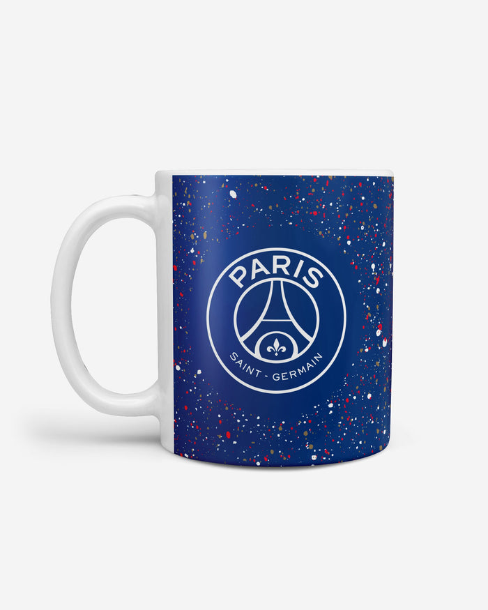 Paris Saint-Germain FC Paint Splatter Mug FOCO - FOCO.com | UK & IRE