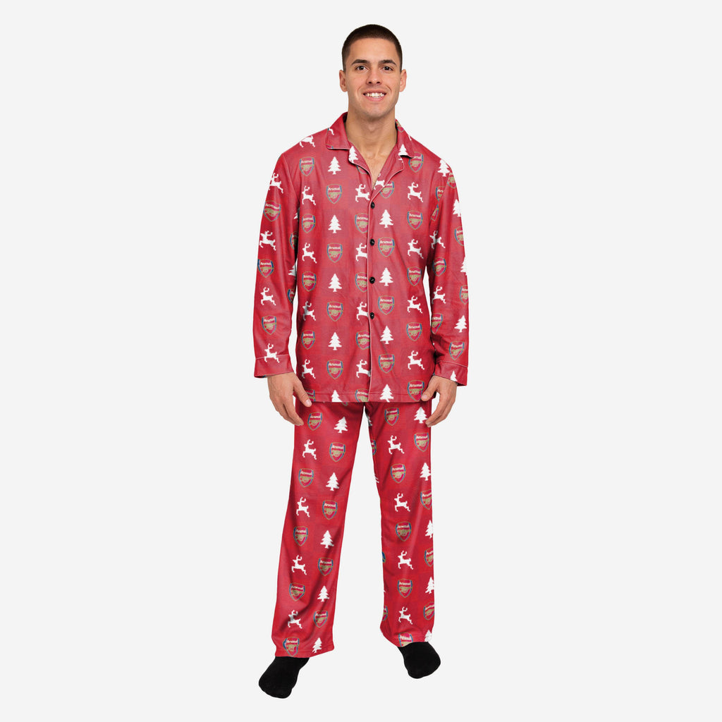 Arsenal FC Button Up Pyjamas FOCO S - FOCO.com | UK & IRE