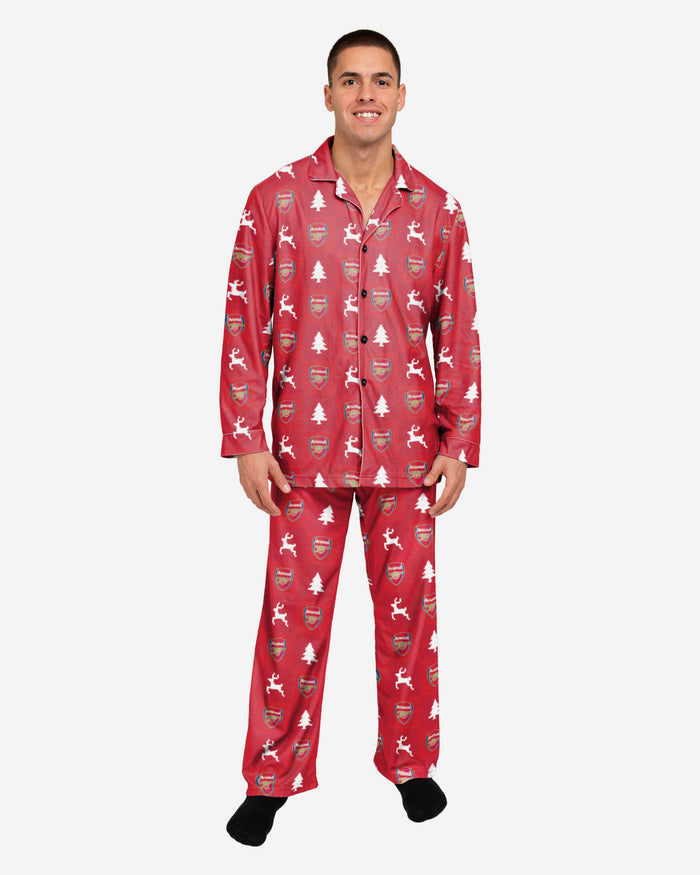 Arsenal FC Button Up Pyjamas FOCO S - FOCO.com | UK & IRE