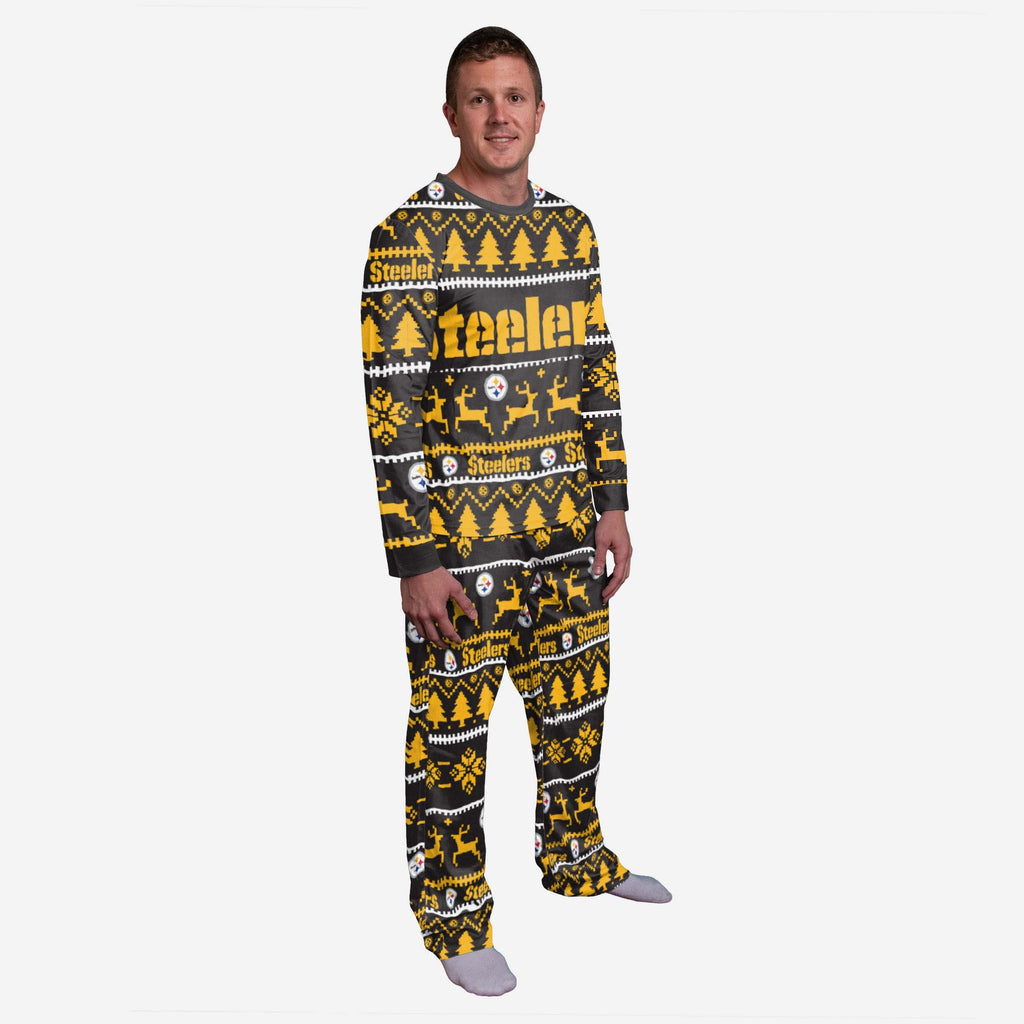 Pittsburgh Steelers Family Holiday Pyjamas FOCO S - FOCO.com | UK & IRE