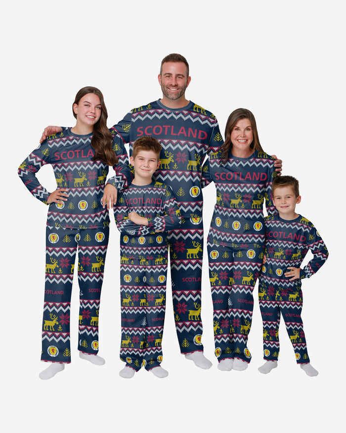 Scotland Womens Ugly Pattern Family Holiday Pyjamas FOCO S - FOCO.com | UK & IRE