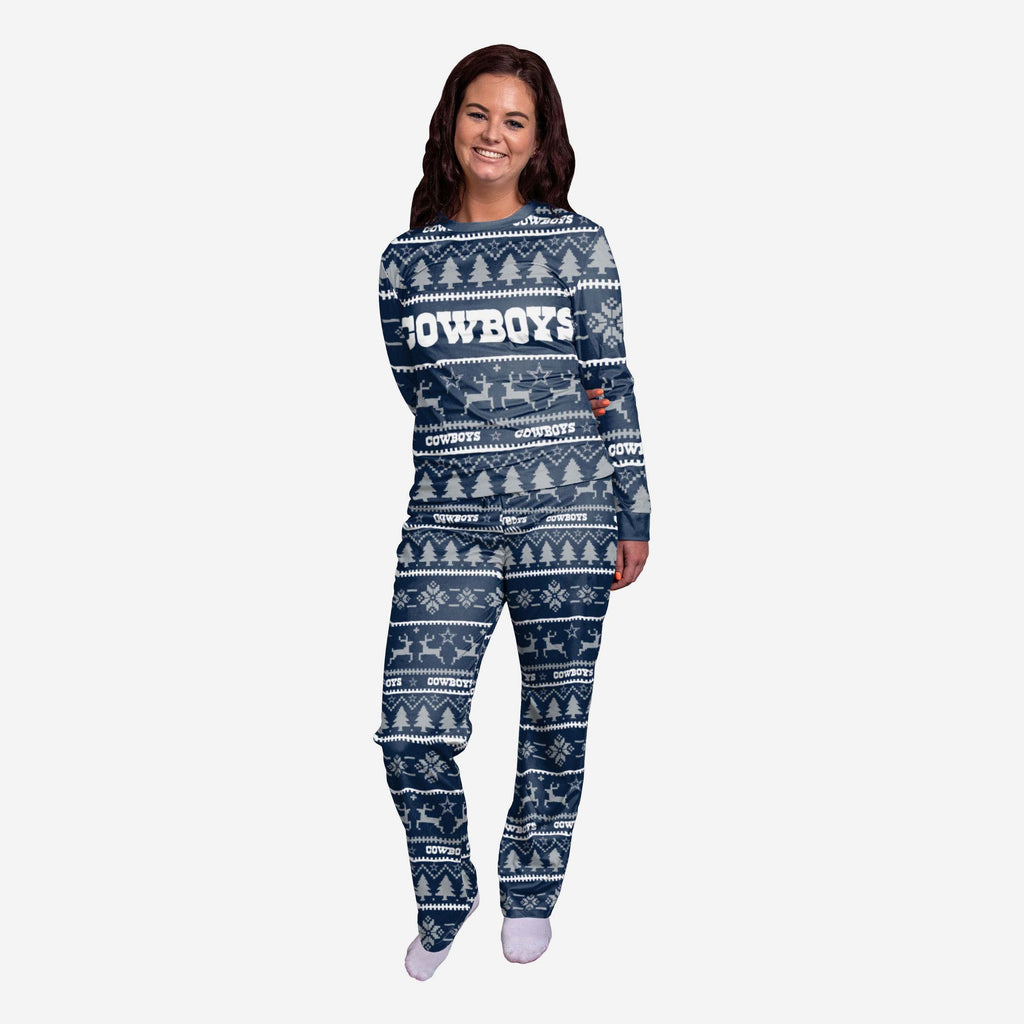 Dallas Cowboys Womens Family Holiday Pyjamas FOCO S - FOCO.com | UK & IRE