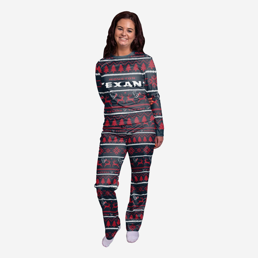 Houston Texans Womens Family Holiday Pyjamas FOCO S - FOCO.com | UK & IRE
