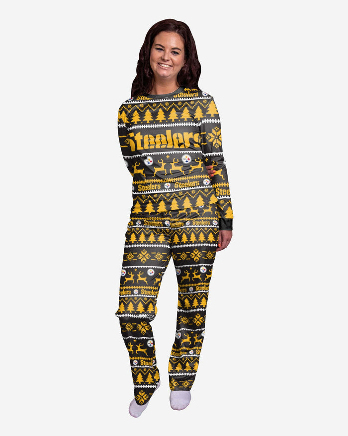 Pittsburgh Steelers Womens Family Holiday Pyjamas FOCO S - FOCO.com | UK & IRE