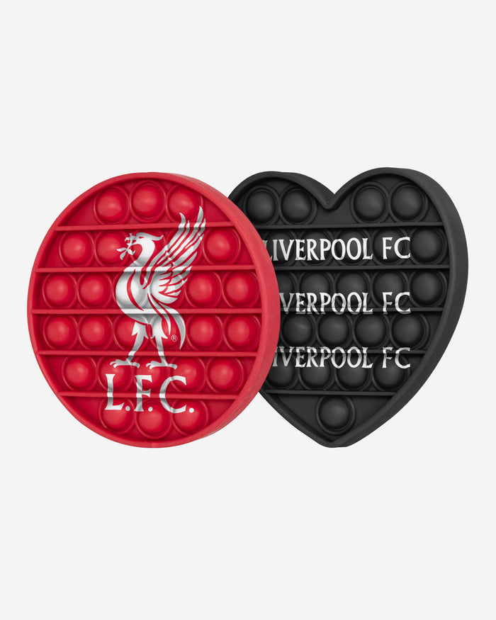 Liverpool FC 2 Pack Circle & Heart Push-Itz Fidget FOCO - FOCO.com | UK & IRE