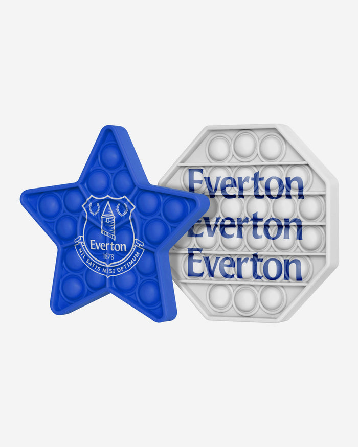 Everton FC 2 Pack Octagon & Star Push-Itz Fidget FOCO - FOCO.com | UK & IRE