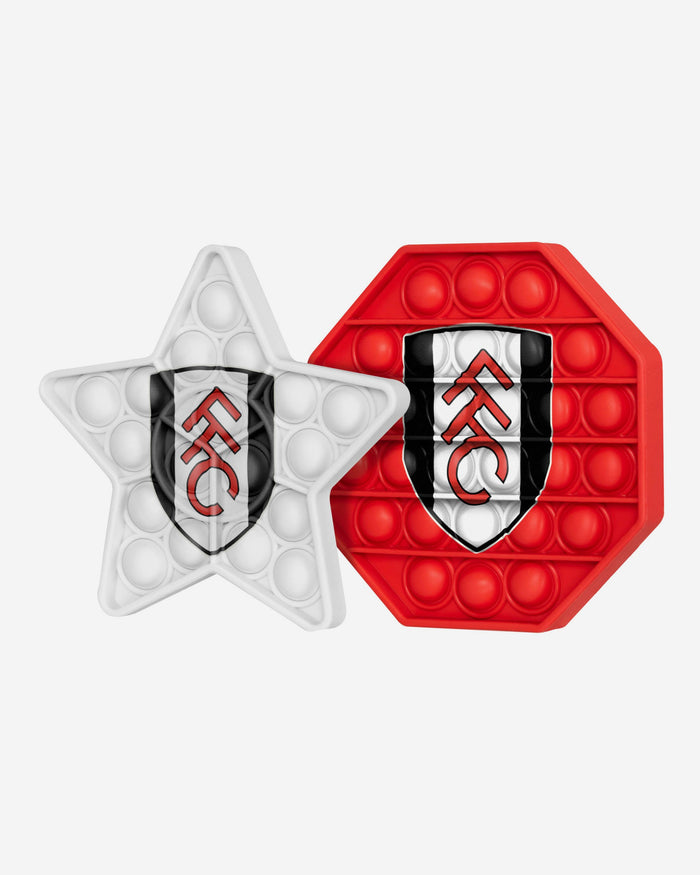 Fulham FC 2 Pack Octagon & Star Push-Itz Fidget FOCO - FOCO.com | UK & IRE