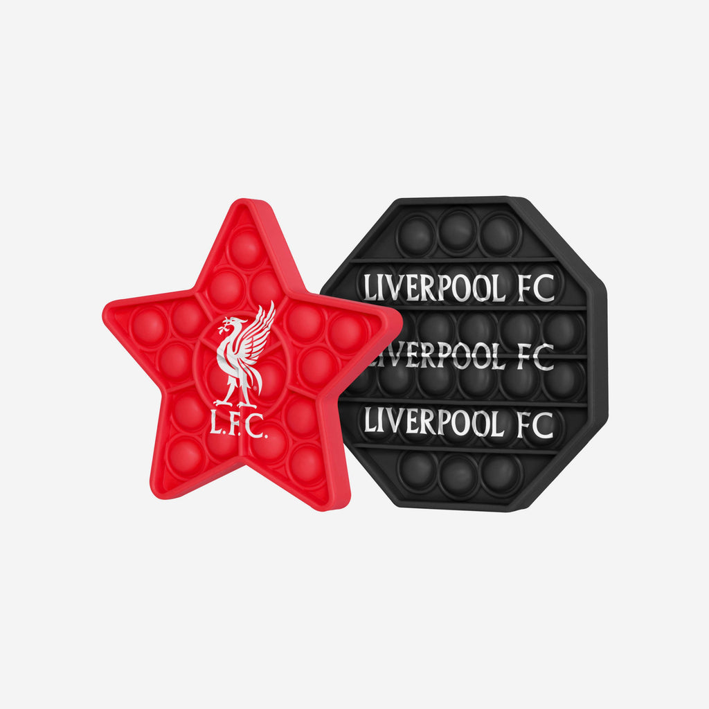 Liverpool FC 2 Pack Octagon & Star Push-Itz Fidget FOCO - FOCO.com | UK & IRE