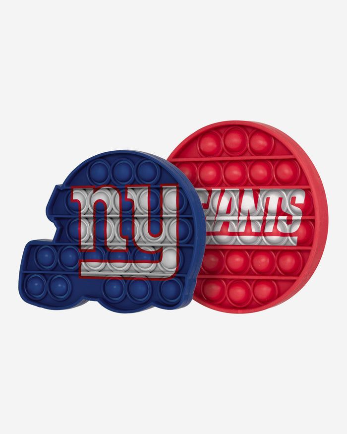 New York Giants 2 Pack Helmet & Circle Push-Itz Fidget FOCO - FOCO.com | UK & IRE
