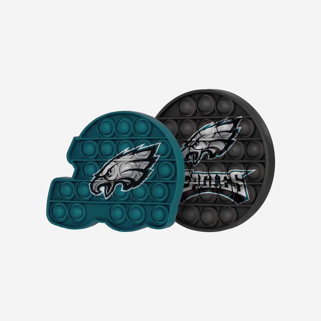 Philadelphia Eagles 2 Pack Helmet & Circle Push-Itz Fidget FOCO - FOCO.com | UK & IRE