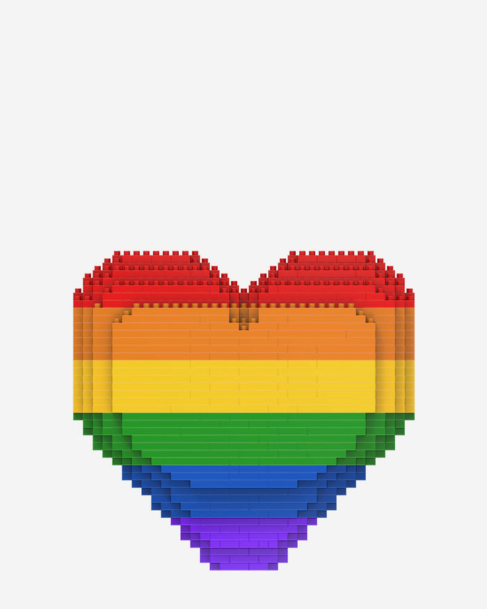 Rainbow Heart BRXLZ FOCO - FOCO.com | UK & IRE