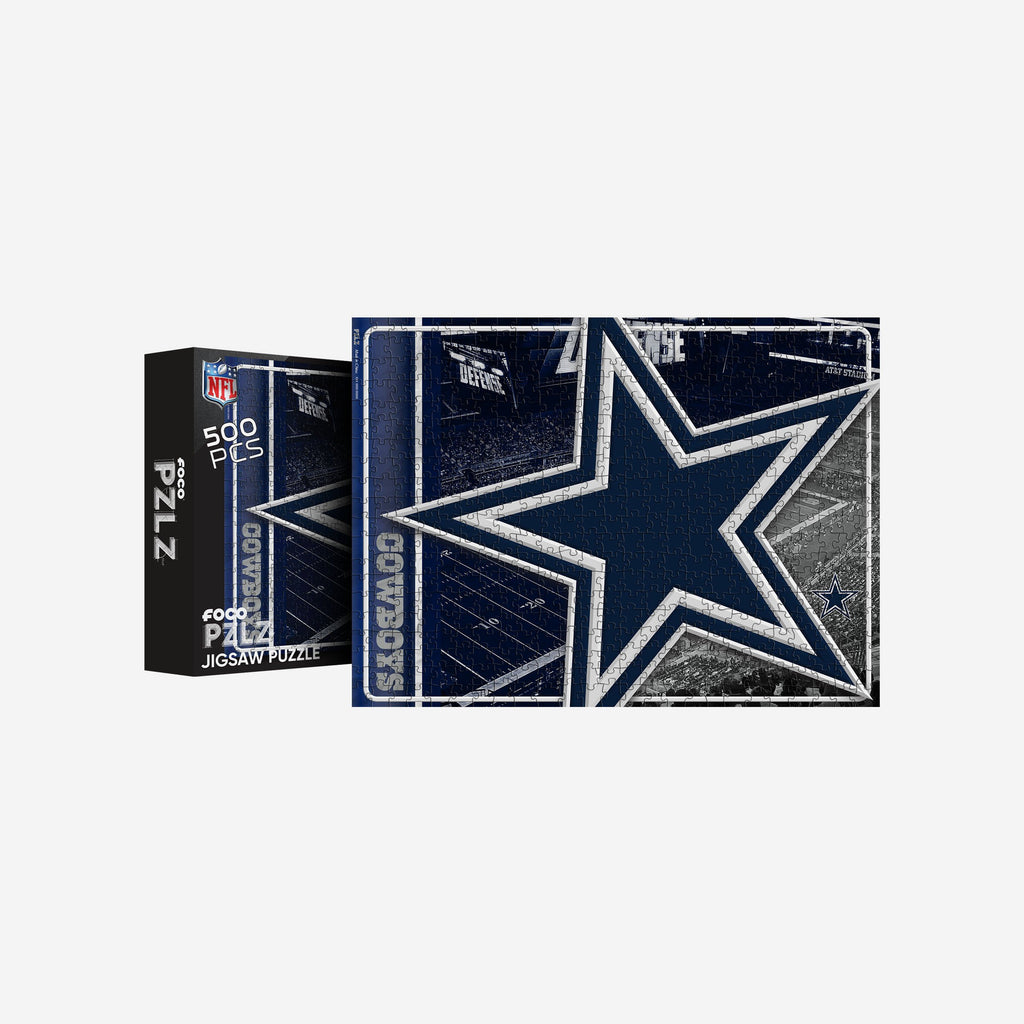 Dallas Cowboys 500 Piece Jigsaw Puzzle PZLZ FOCO - FOCO.com | UK & IRE