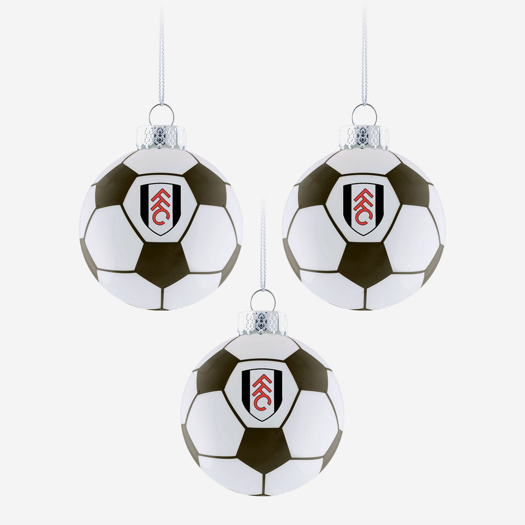 Fulham FC 3 Pack Football Ornament FOCO - FOCO.com | UK & IRE