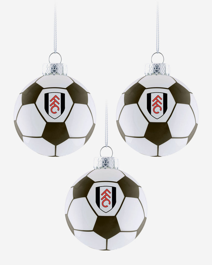 Fulham FC 3 Pack Football Ornament FOCO - FOCO.com | UK & IRE