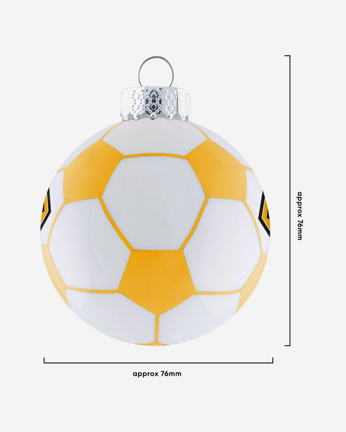 Wolverhampton Wanderers FC 3 Pack Football Ornament FOCO - FOCO.com | UK & IRE