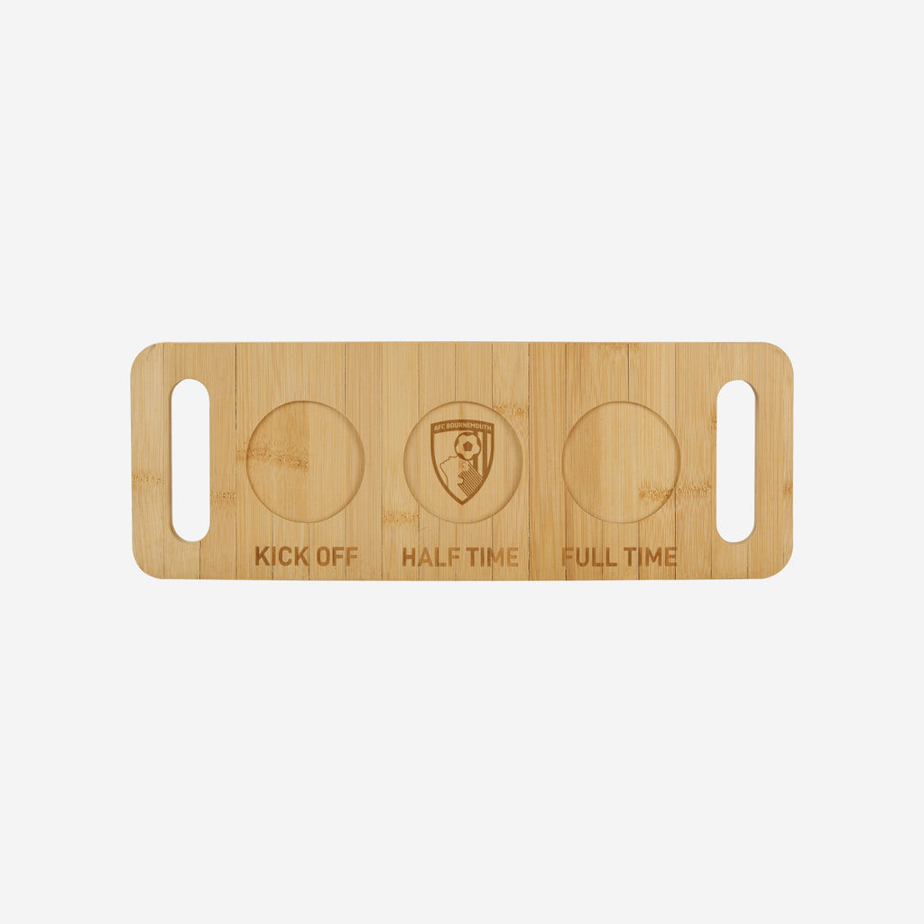 AFC Bournemouth Beer Flight Serving Board FOCO - FOCO.com | UK & IRE