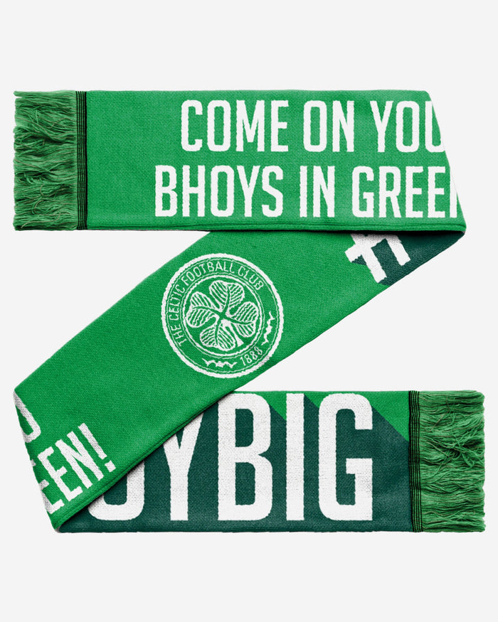 Celtic FC Slogan Scarf FOCO - FOCO.com | UK & IRE