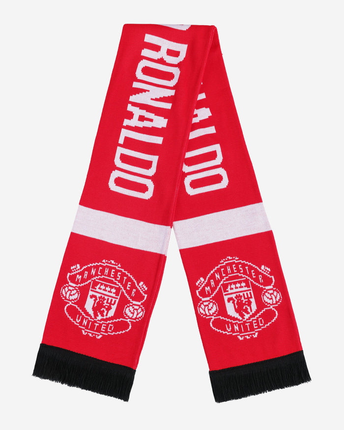 Cristiano Ronaldo Manchester United FC Scarf FOCO - FOCO.com | UK & IRE