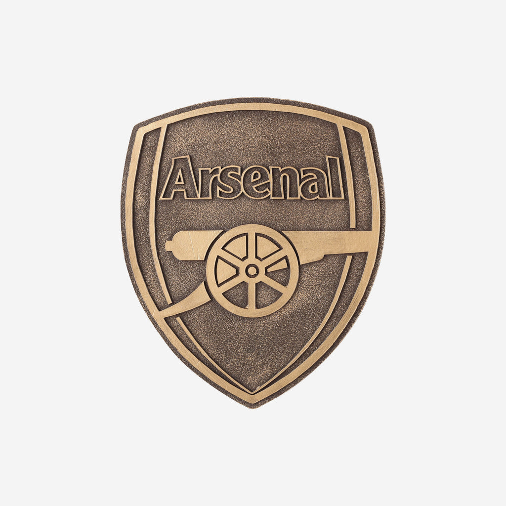 Arsenal FC Bronze Effect Wall Sign FOCO - FOCO.com | UK & IRE