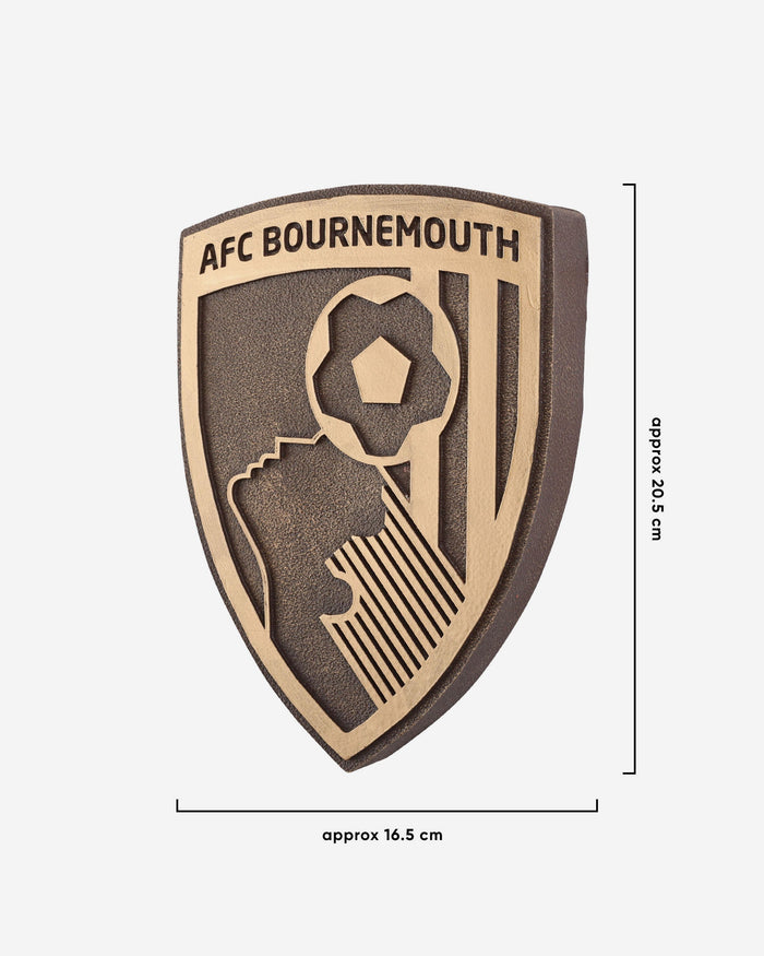 AFC Bournemouth Bronze Effect Wall Sign FOCO - FOCO.com | UK & IRE