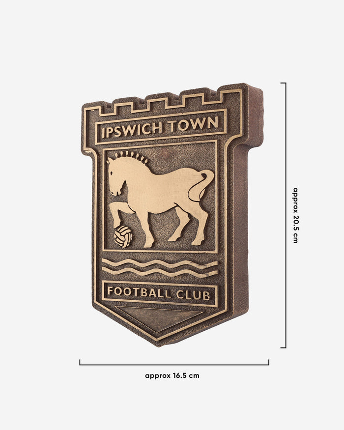 Ipswich Town FC Bronze Effect Wall Sign FOCO - FOCO.com | UK & IRE