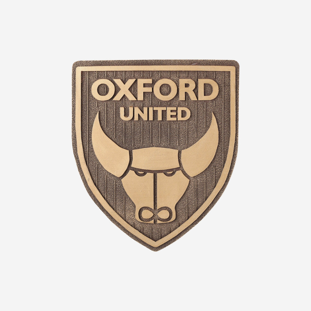 Oxford United FC Bronze Effect Wall Sign FOCO - FOCO.com | UK & IRE