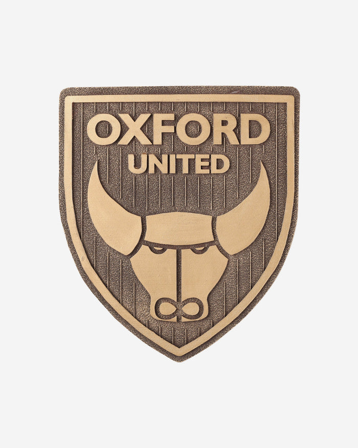 Oxford United FC Bronze Effect Wall Sign FOCO - FOCO.com | UK & IRE