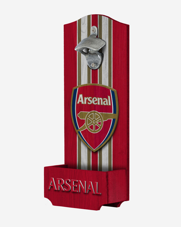 Arsenal FC Wooden Bottlecap Opener Sign FOCO - FOCO.com | UK & IRE