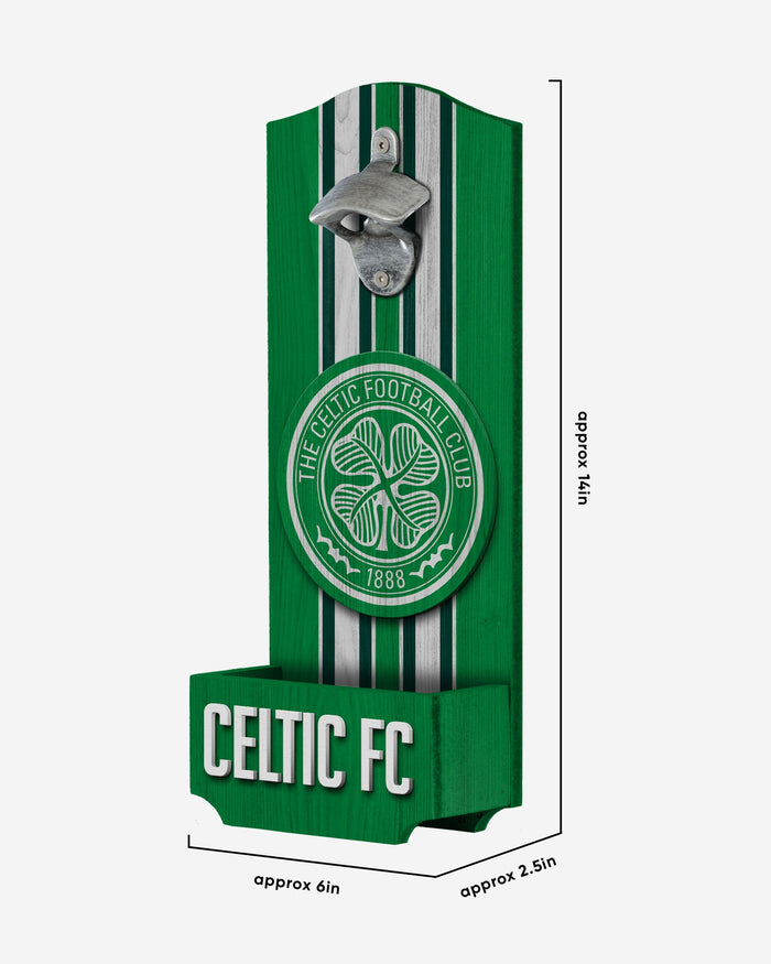Celtic FC Wooden Bottlecap Opener Sign FOCO - FOCO.com | UK & IRE