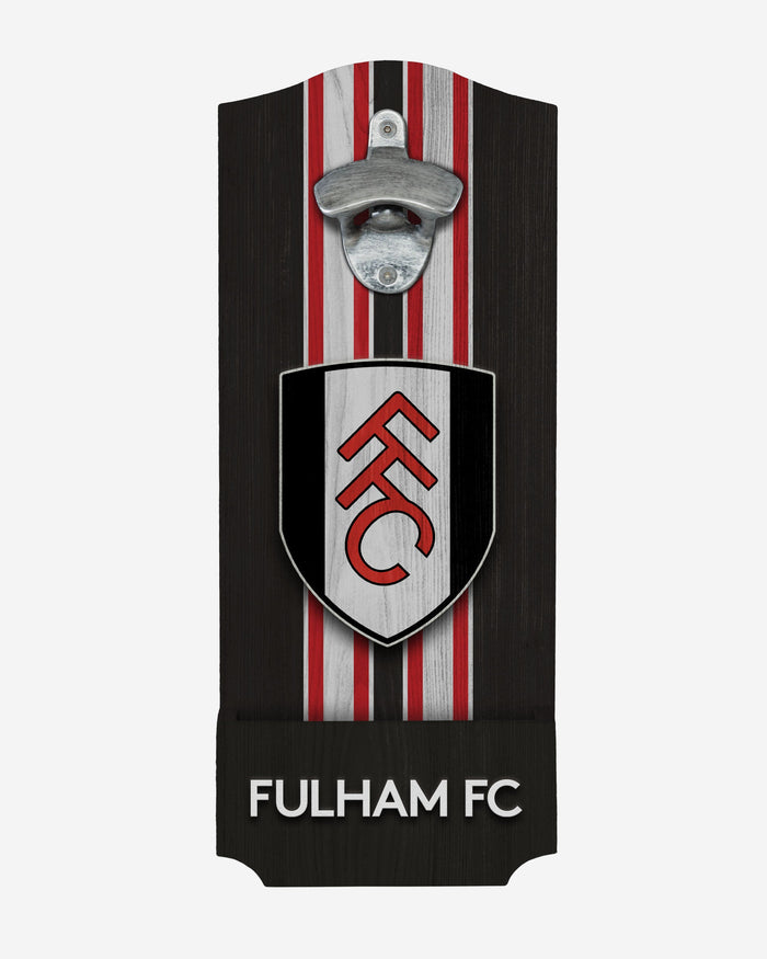 Fulham FC Wooden Bottlecap Opener Sign FOCO - FOCO.com | UK & IRE