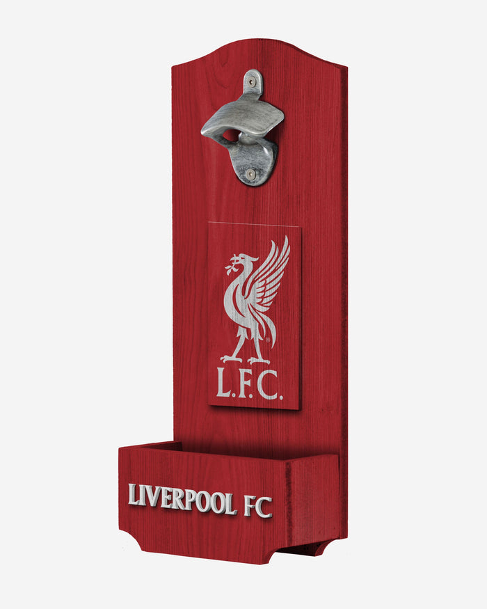 Liverpool FC Wooden Bottlecap Opener Sign FOCO - FOCO.com | UK & IRE