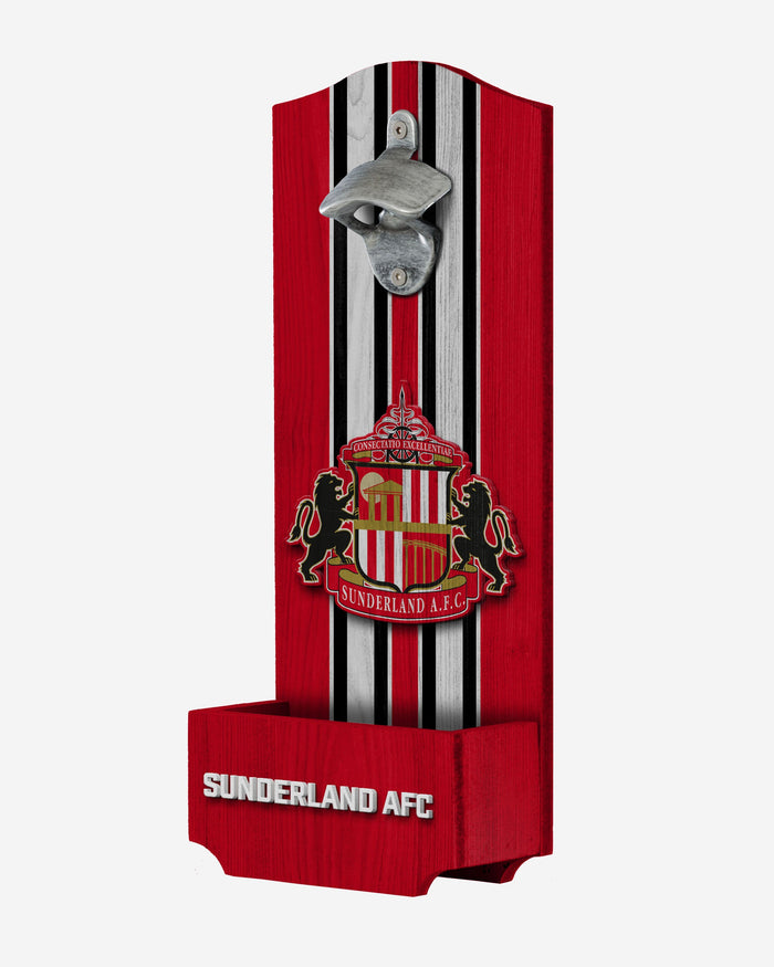 Sunderland AFC Wooden Bottlecap Opener Sign FOCO - FOCO.com | UK & IRE