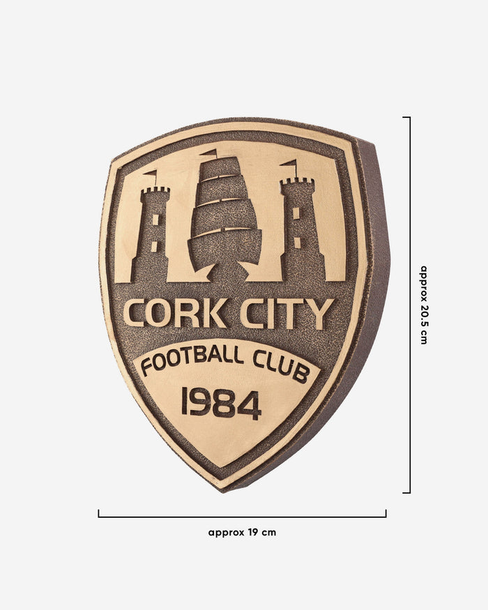 Cork City FC Bronze Effect Wall Sign FOCO - FOCO.com | UK & IRE