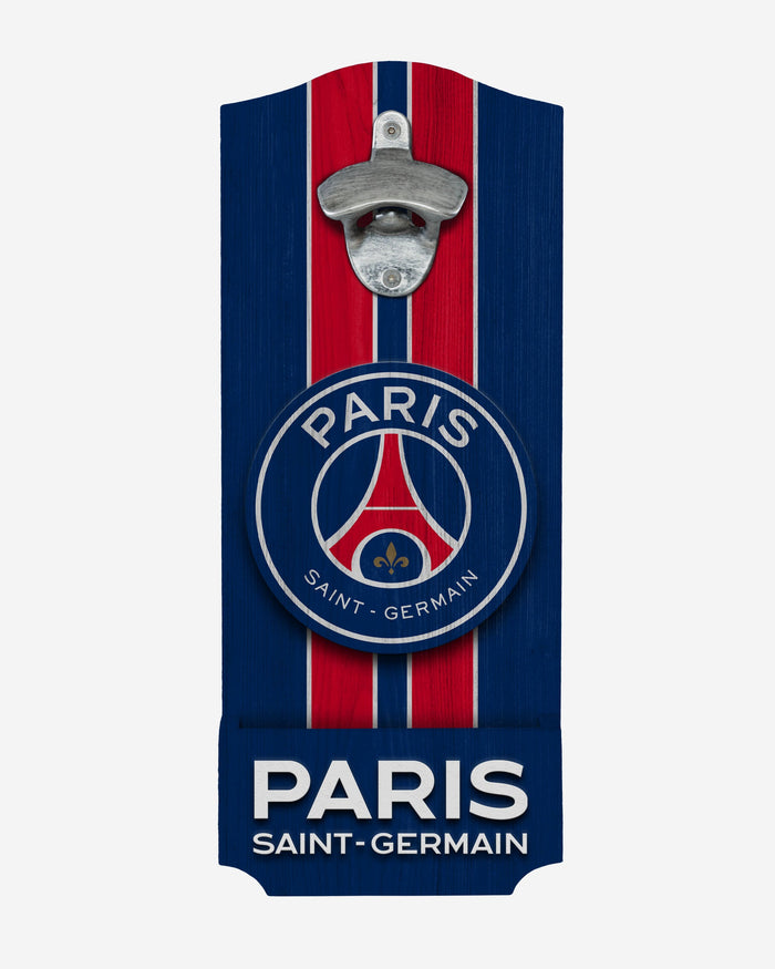 Paris Saint-Germain FC Wooden Bottlecap Opener Sign FOCO - FOCO.com | UK & IRE