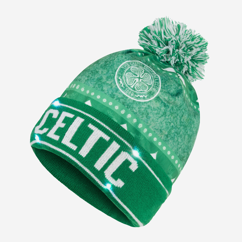 Celtic FC LED Beanie Hat FOCO - FOCO.com | UK & IRE