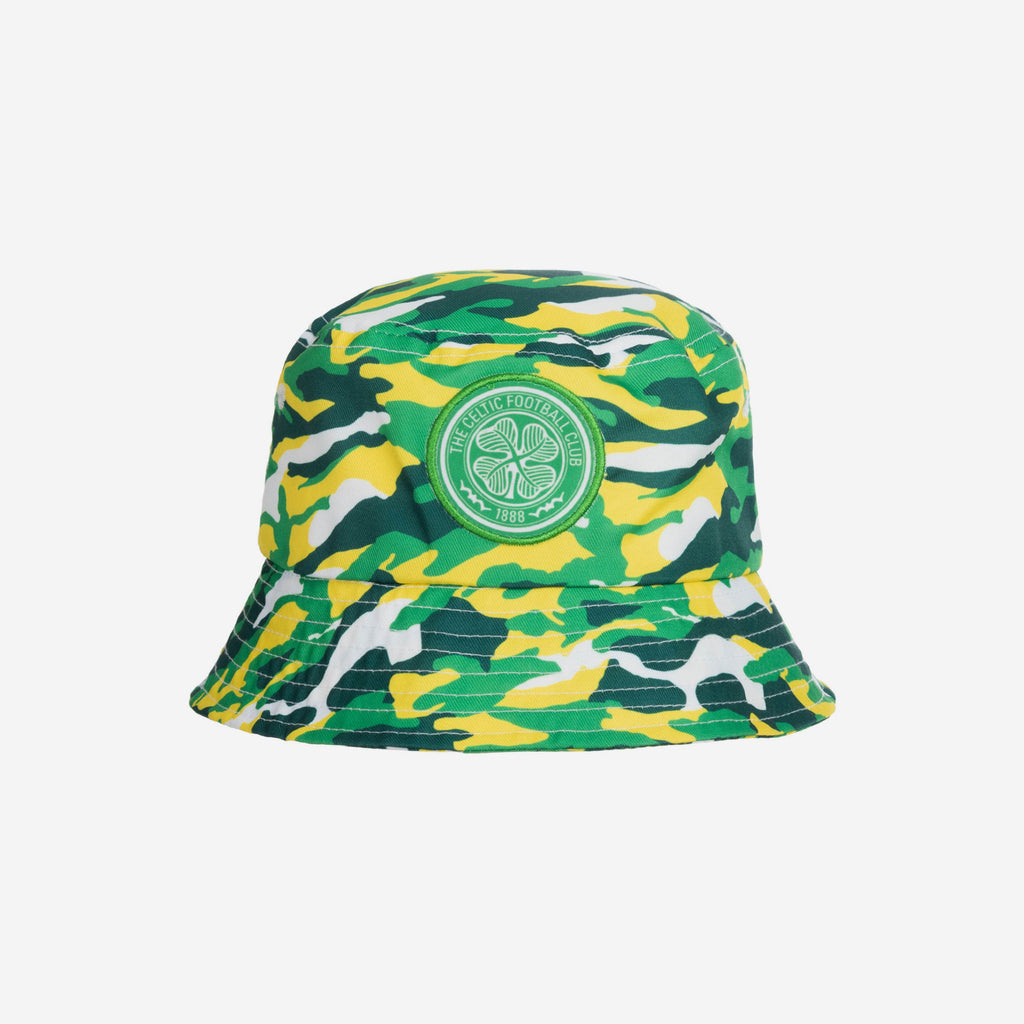Celtic FC Youth Camo Bucket Hat FOCO - FOCO.com | UK & IRE