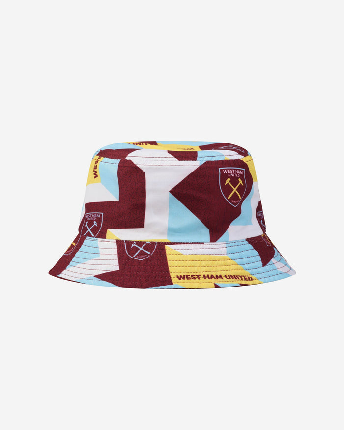 West Ham United FC Geo Reversible Bucket Hat FOCO - FOCO.com | UK & IRE