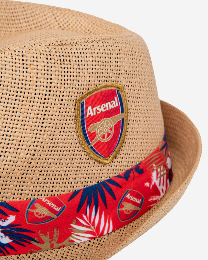 Arsenal FC Trilby Straw Hat FOCO - FOCO.com | UK & IRE