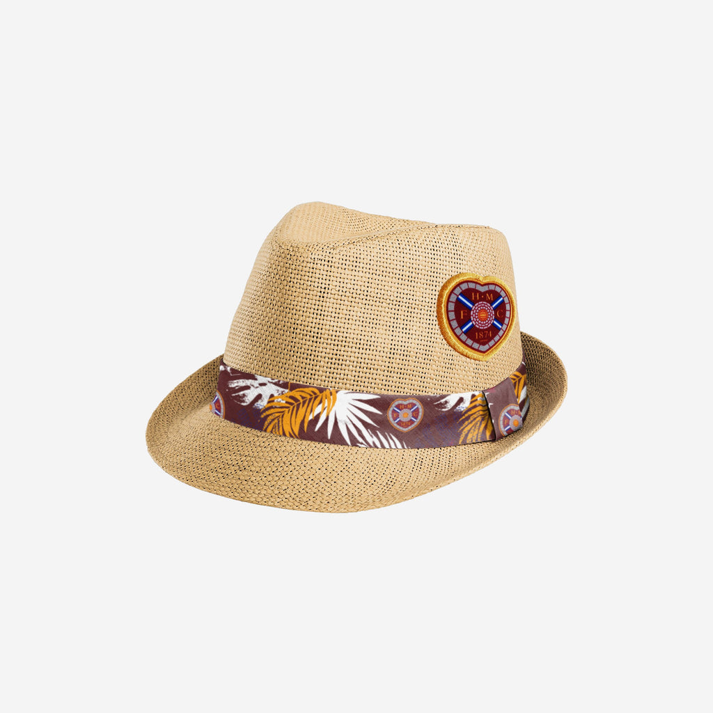 Heart Of Midlothian FC Trilby Straw Hat FOCO - FOCO.com | UK & IRE