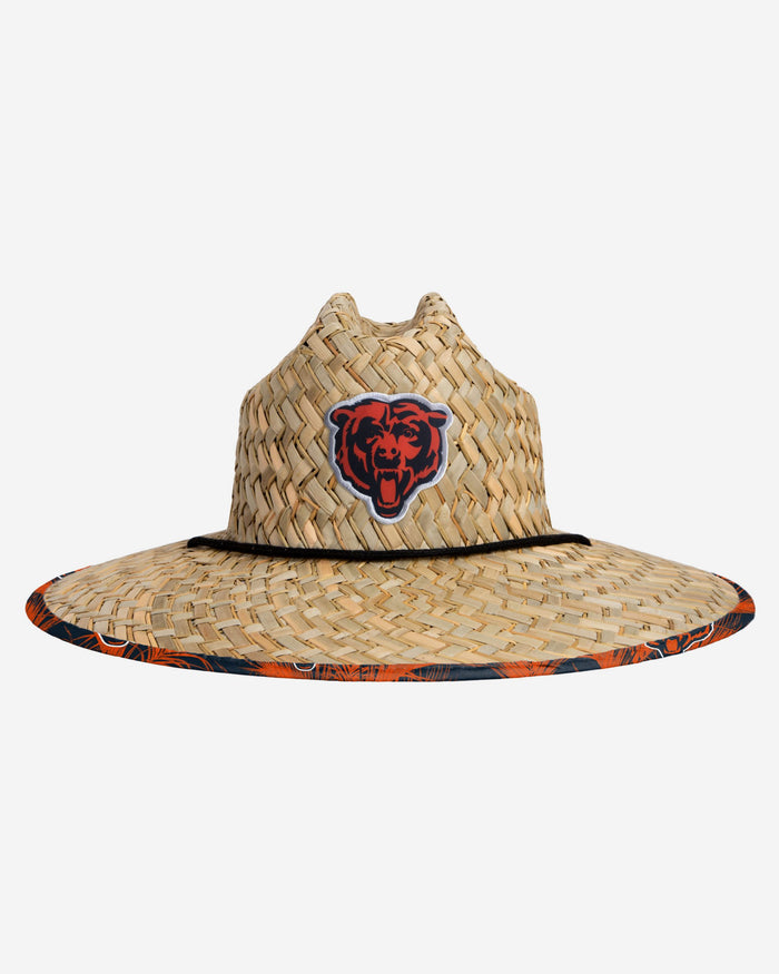 Chicago Bears Floral Straw Hat FOCO - FOCO.com | UK & IRE