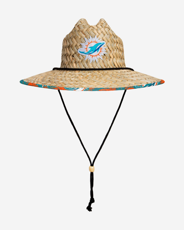 Miami Dolphins Floral Straw Hat FOCO - FOCO.com | UK & IRE