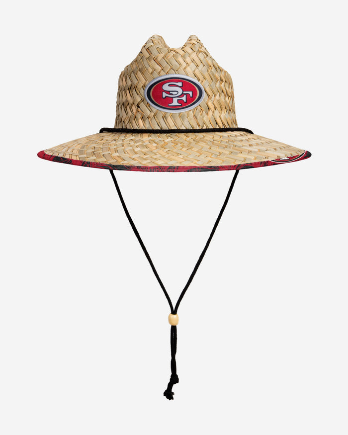 San Francisco 49ers Floral Straw Hat FOCO - FOCO.com | UK & IRE