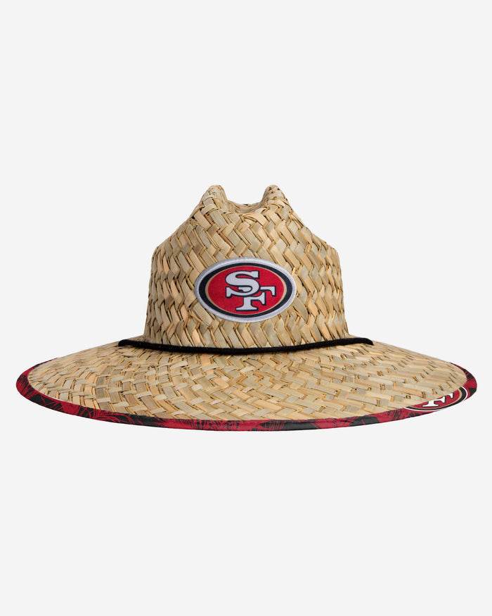 San Francisco 49ers Floral Straw Hat FOCO - FOCO.com | UK & IRE
