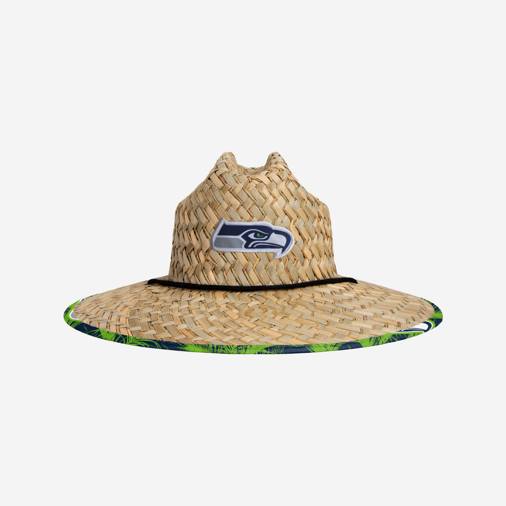 Seattle Seahawks Floral Straw Hat FOCO - FOCO.com | UK & IRE