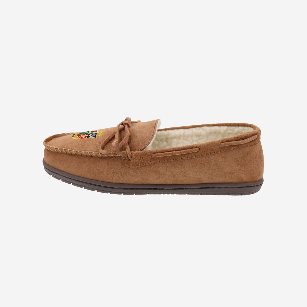 British & Irish Lions Suede Moccasin Slipper FOCO S - FOCO.com | UK & IRE