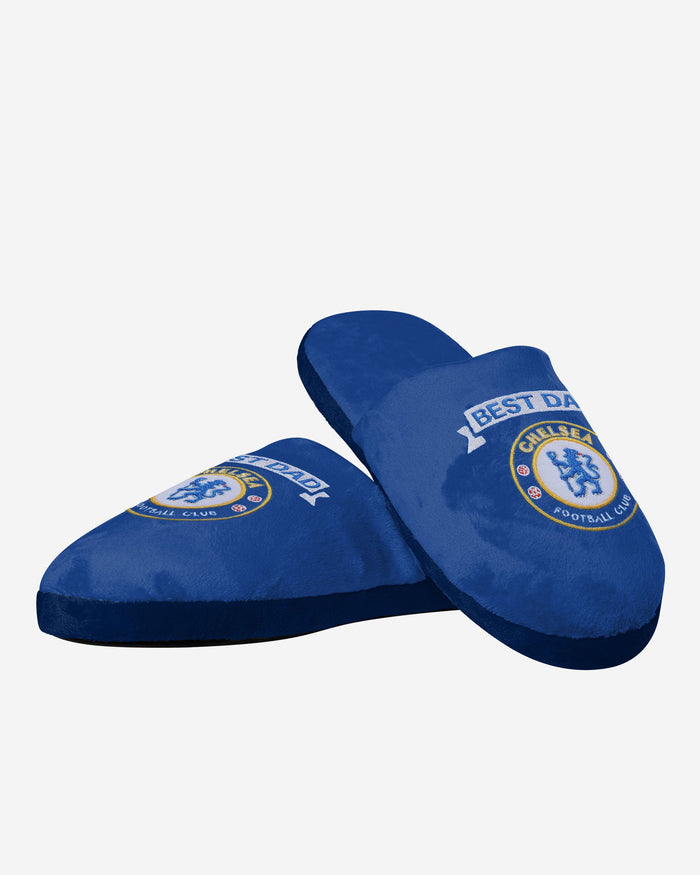 Chelsea FC Best Dad Slippers FOCO - FOCO.com | UK & IRE