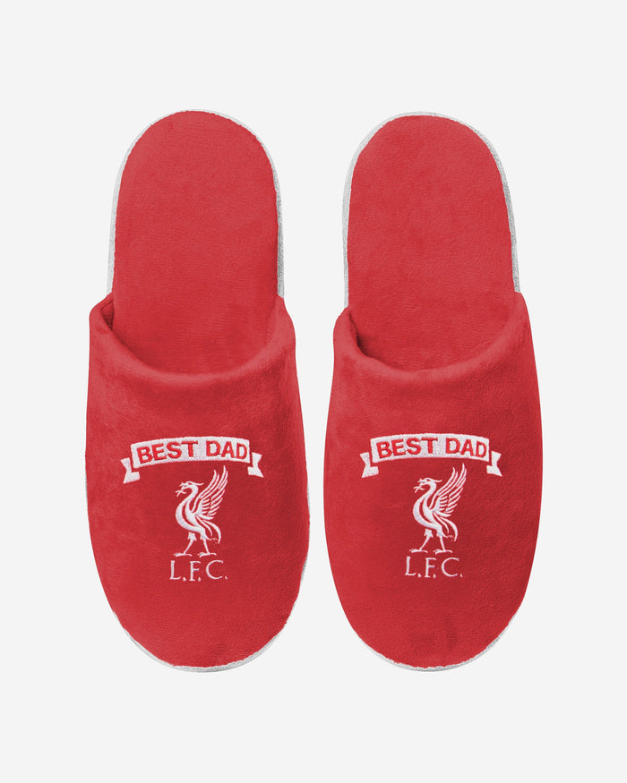 Liverpool FC Best Dad Slippers FOCO - FOCO.com | UK & IRE