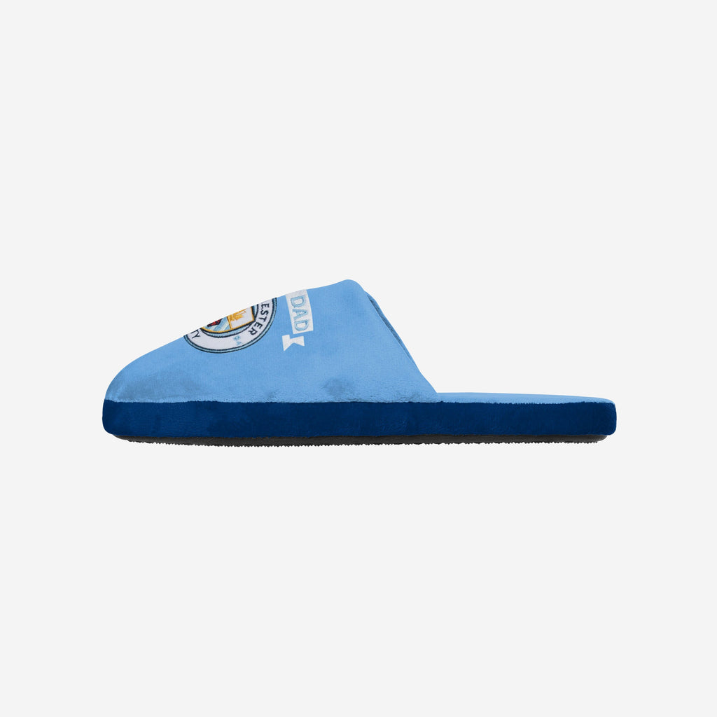 Manchester City FC Best Dad Slippers FOCO L - FOCO.com | UK & IRE