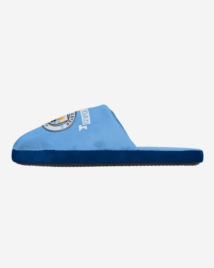 Manchester City FC Best Dad Slippers FOCO L - FOCO.com | UK & IRE