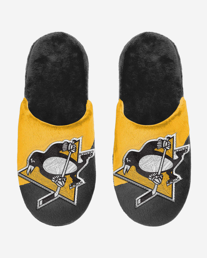 Pittsburgh Penguins Big Logo Slippers FOCO - FOCO.com | UK & IRE